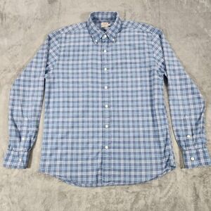 Faherty Brand Shirt Mens Large Movement Pacific Plaid Button Down Long Sleeve